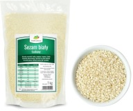 SEZAM, lúpaný, biely, čistý, 100% VYSOKÁ KVALITA 1kg