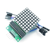 8x8 LED displejová matica + ovládač MAX7219