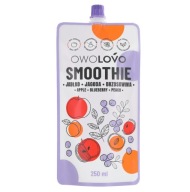 OWOLOVO jablko s čučoriedkou a broskyňou 250 ml