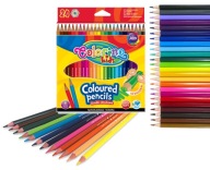 Colorino šesťhranné ceruzky, 24 farieb