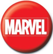 Marvel Logo Inscription - odznak špendlík 2,5 cm