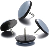 Teflónové klzné podložky na nohy stoličky, 22 mm