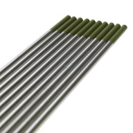 WP volfrámové elektródy, zelené, 2,0x175 mm.