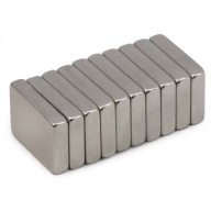Silný neodymový magnet na dosky 10x7x2 N38 10 ks