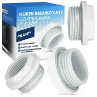 REDUKČNÁ ZÁTKA RADIÁTORA 1x3/4 GWxGZ Pravá oceľ REDUKČNÁ Radiátor