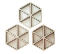 Domino Hexagon, Base Hexagon, Puzzle