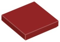 LEGO TILE 3068b DLAŽDICA 2x2 červená tmavá NOVINKA (1g)