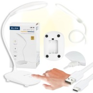 LED NOČNÁ LAMPA DO ŠKOLY 3 REŽIMY NA BATÉRIU BEZDRÔTOVÉ USB