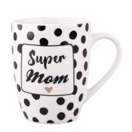 PORCELÁNOVÝ hrnček na kávu PRE MAMIČKU Super mama