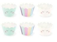 Podložky na košíčky, formičky na muffiny, muffiny UNICORN