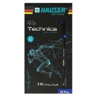 GALUPOVÉ PERÁ ČIERNA ČIERNA 25 KS HAUSER GERMANY KRABIČKA NA GUĽOVODOVÉ PERÁ