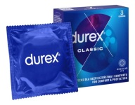 Kondómy Durex Classic 3 ks.