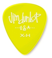 Gitarové trsátko Dunlop 486 GELS EXTRA HEAVY, žlté