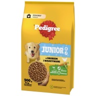 PEDIGREE JUNIOR 500g HYDINÉ SUCHÉ KRMIVO PRE ŠTENIATKA STREDNÝCH A VEĽKÝCH PLEMEN