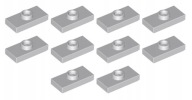 LEGO Plate mod 1x2 Svetlošedá Svetlomodrošedá 10 kusov 6066097 15573