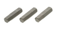 HEX ŠESTIHRÁTOVÉ HROTY H6 x 25 mm 3 kusy