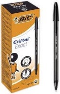 BIC Cristal Exact guľôčkové pero čierne