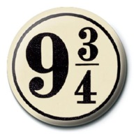 Harry Potter Platforma 9 3/4 ihlica na oblečenie