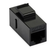 Modulárny konektor Keystone RJ45, kat. 5e, čierny