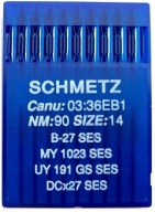 Schmetz B27 B-27 SES '90 ihly do overlockerov, 10 ks
