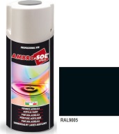 Čierny lak 400 ml, polomatný satén, RAL 9005