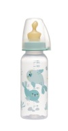 cumlík Štandardná fľaša 250 ml, chlapec, 6m+, M latexový cumlík