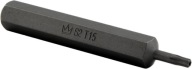 TORX BIT T15 x 75mm S2 s OTVOROM