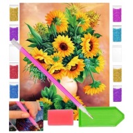 DIAMANTOVÉ VYŠÍVACIE KORÁLKY MOZAIKA 5D SET OBRAZ DIAMANTOVÁ MAĽBA 30x40CM