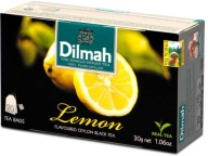 Čierny čaj v citrónových vrecúškach Dilmah 20 ks