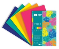 DECO Tropic farebný blok A4 20 listov Happy Color