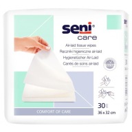 Seni Care jednorazové vzduchom kladené hygienické utierky 36 x 32 cm 30 ks.