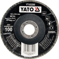 Konvexné lamelové koliesko 125 mm p120