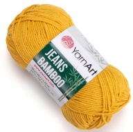 YarnArt Jeans Bambusová priadza, farba 107 Horčicová