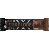 OLIMP Protein Xplode Bar 40g PROTEIN BAR VLÁKNOVÝ ČOKOLÁDOVÝ POVRCHU