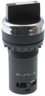 30 mm otočný spínač pre kryt, 3 polohy