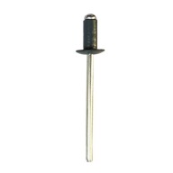 HLINÍKOVÉ OCEĽOVÉ TRYSKANÉ NITY 4x8 mm 50 KS - ŠEDÉ