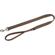 Premium, vodítko pre psa, lieskový orech, popruh, XS: 1,20 m/10 mm