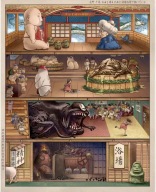 Anime Spirited Away smradľavý plagát 026 A3 (vlastné)