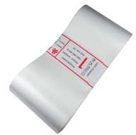 Stuha SATÉNOVÁ 10cm 100mm BIELA ​​cena za 1m 11303