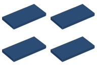 LEGO TILE 87079 2x4 tmavomodrá (4g) 4 ks.