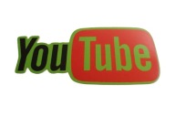NÁLEPKA YT YOUTUBE YOU TUBE NÁLEPKA 7,1 x 3,2 cm