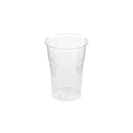 Jednorazové priehľadné plastové poháre 100 ml