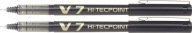 PILOT FINNER V7 BLACK HI-TECPOINT 0,7 / D-8 x2