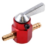 Univerzálny prietokový kohútik 6mm červený Racing Force