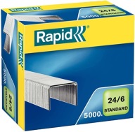 Kancelárske sponky 24/6 Rapid Standard 5000 ks