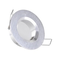 MR16 SILVER zapustené očko s kefami BORAS IP44