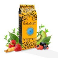 YERBA MATE WILD POWER IQ GUARANA ŽENŠEN KIWI JAHODA 200G
