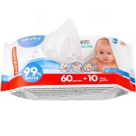 AKUKU VLHČENÉ Utierky 99% VLHČENÉ VODOU 70 ks