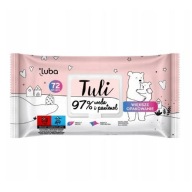 LUBA Tuli Vlhčené obrúsky pre deti, 97% voda a panthenol, 72 ks.