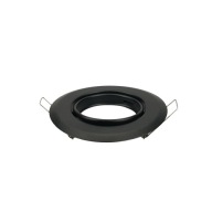 POHYBLIVÁ LAMPA, halogénová LED GU10, ČIERNA